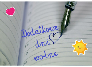 30 października oraz 2 listopada - dni dodatkowo wolne od zajęć dydaktyczno-wychowawczych